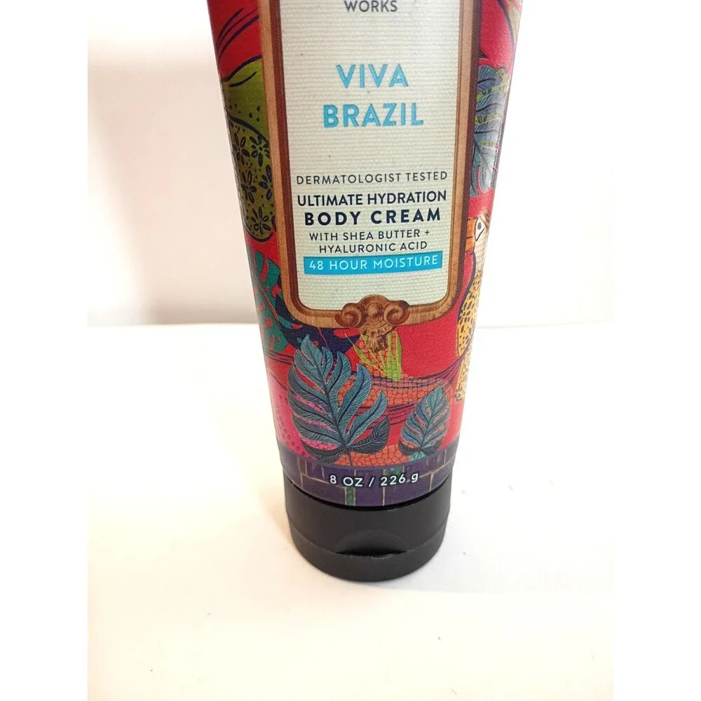 Bath & Body Works VIVA BRAZIL Ultimate Hydration 8oz Body Cream NEW